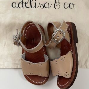 Adelisa & co nude blush bella sandals